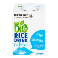 Rice drink organic 500 ml   THE BRIDGE