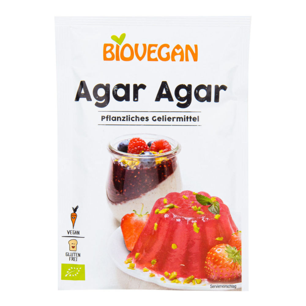 Agar agar powder organic 30 g BIOVEGAN