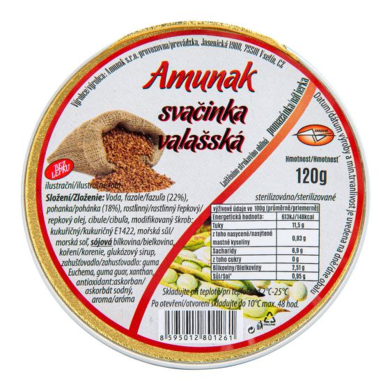 Wallachian Snack 120 g   AMUNAK