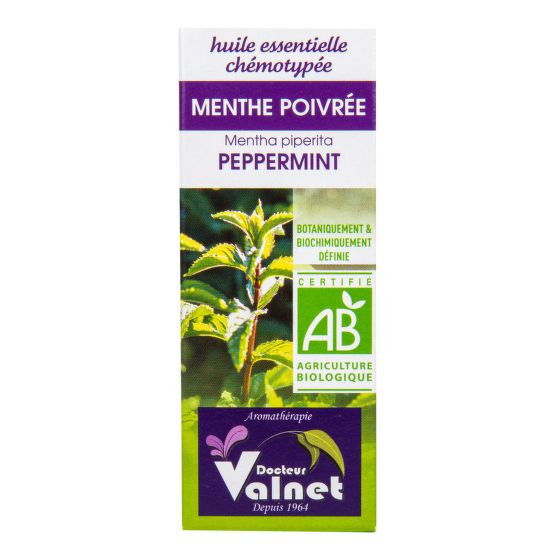 Essential oil Peppermint organic 10 ml   DOCTEUR VALNET