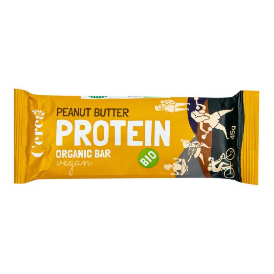 Peanut Protein Bar organic 45 g   CEREA