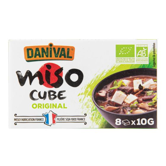 Miso Soup cubes organic (8x10g) 80 g   DANIVAL