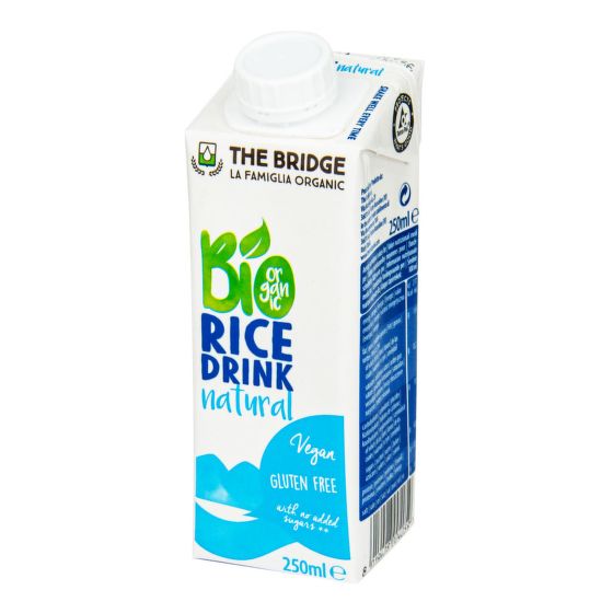 Rice drink organic 250 ml   THE BRIDGE