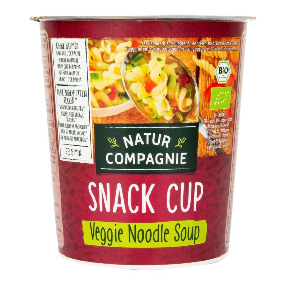 Vegetable soup with noodles instant organic 50 g   NATUR COMPAGNIE