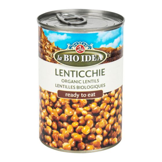 Sterilized lentils organic 400 g   BIO IDEA
