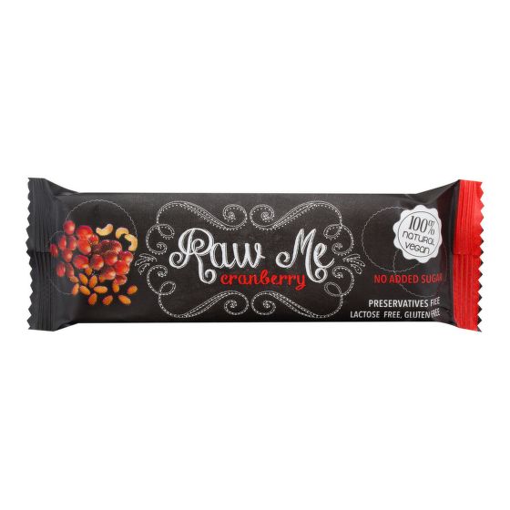Fruit bar with cranberry 45 g   RAW ME