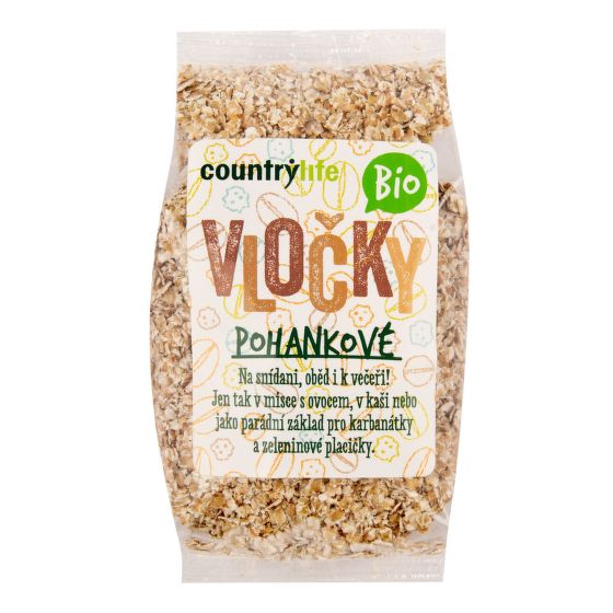 Buckwheat Oatmeal organic 250 g   COUNTRY LIFE