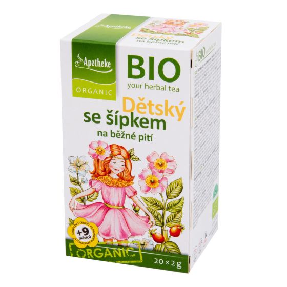 Children's fruit tea with hip organic 40 g   MEDIATE