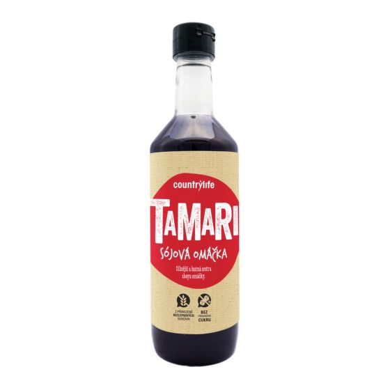 Tamari Soy Sauce organic 500 ml   COUNTRY LIFE