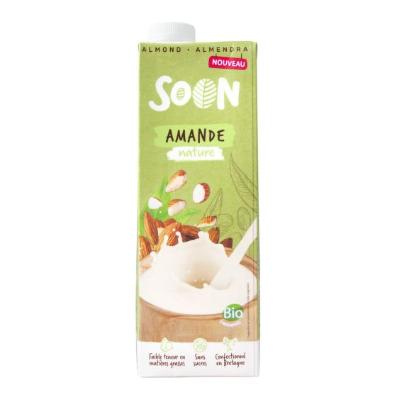 Almond drink organic 1 l   SOON