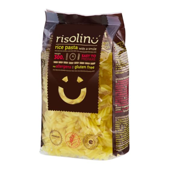 Gluten-Free Rice Spindle Pasta 300 g   RISOLINO