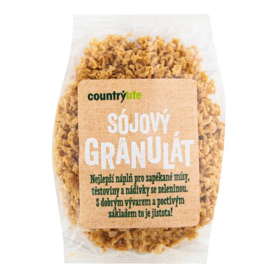 Soya meat granules 100 g   COUNTRY LIFE