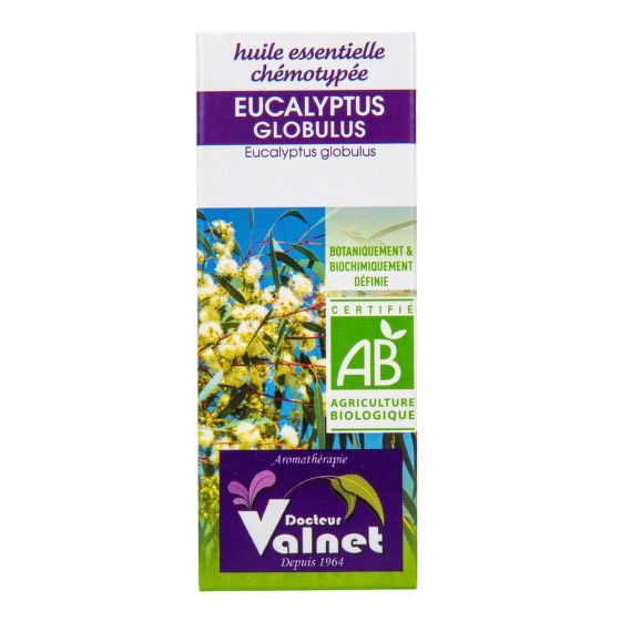 Essential oil Eucalyptus globulus organic 10 ml   DOCTEUR VALNET