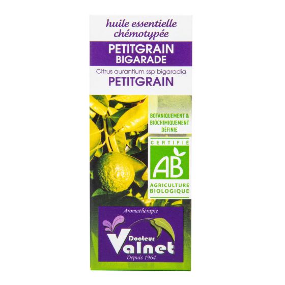 Essential oil Petitgrain organic 10 ml   DOCTEUR VALNET