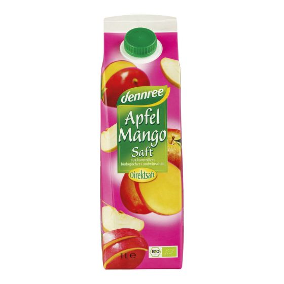Organic apple-mango juice 1 l DENNREE