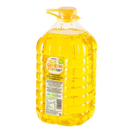 Sunflower oil organic 5 l   COUNTRY LIFE
