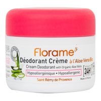 Deodorant cream 24h hypoallergenic with aloe vera organic 50 g   FLORAME
