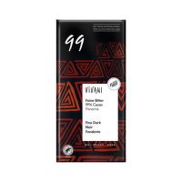 Dark chocolate with coconut sugar 99% organic 80 g   VIVANI