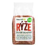 Red rice unhulled organic 500 g   COUNTRY LIFE