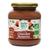 Chocolate-hazelnut spread organic 350 g   JARDIN BIO