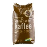 Roasted coffee beans organic 1 kg   DENNREE